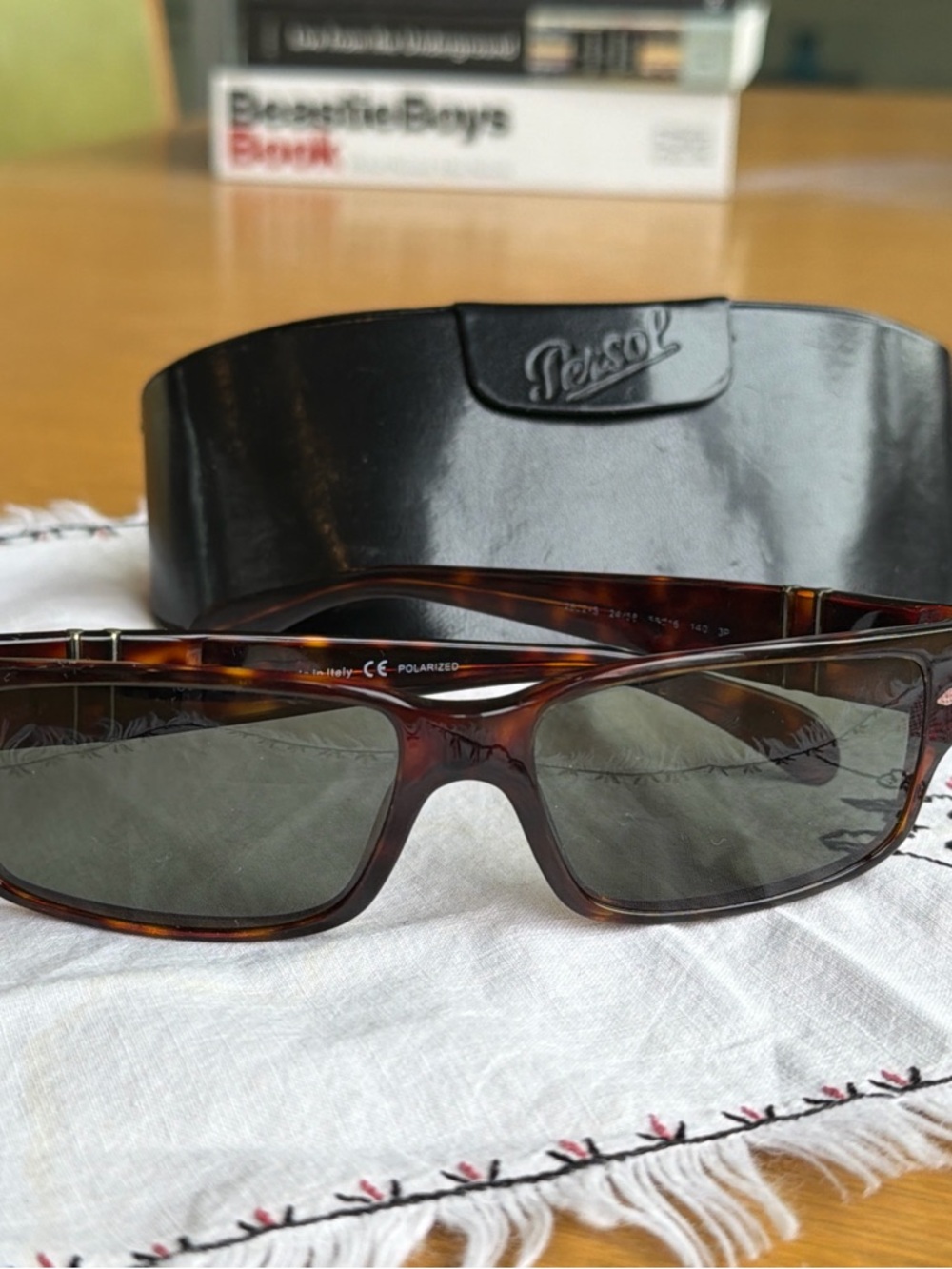 Persol Tortoiseshell Brown Frame Sunglasses